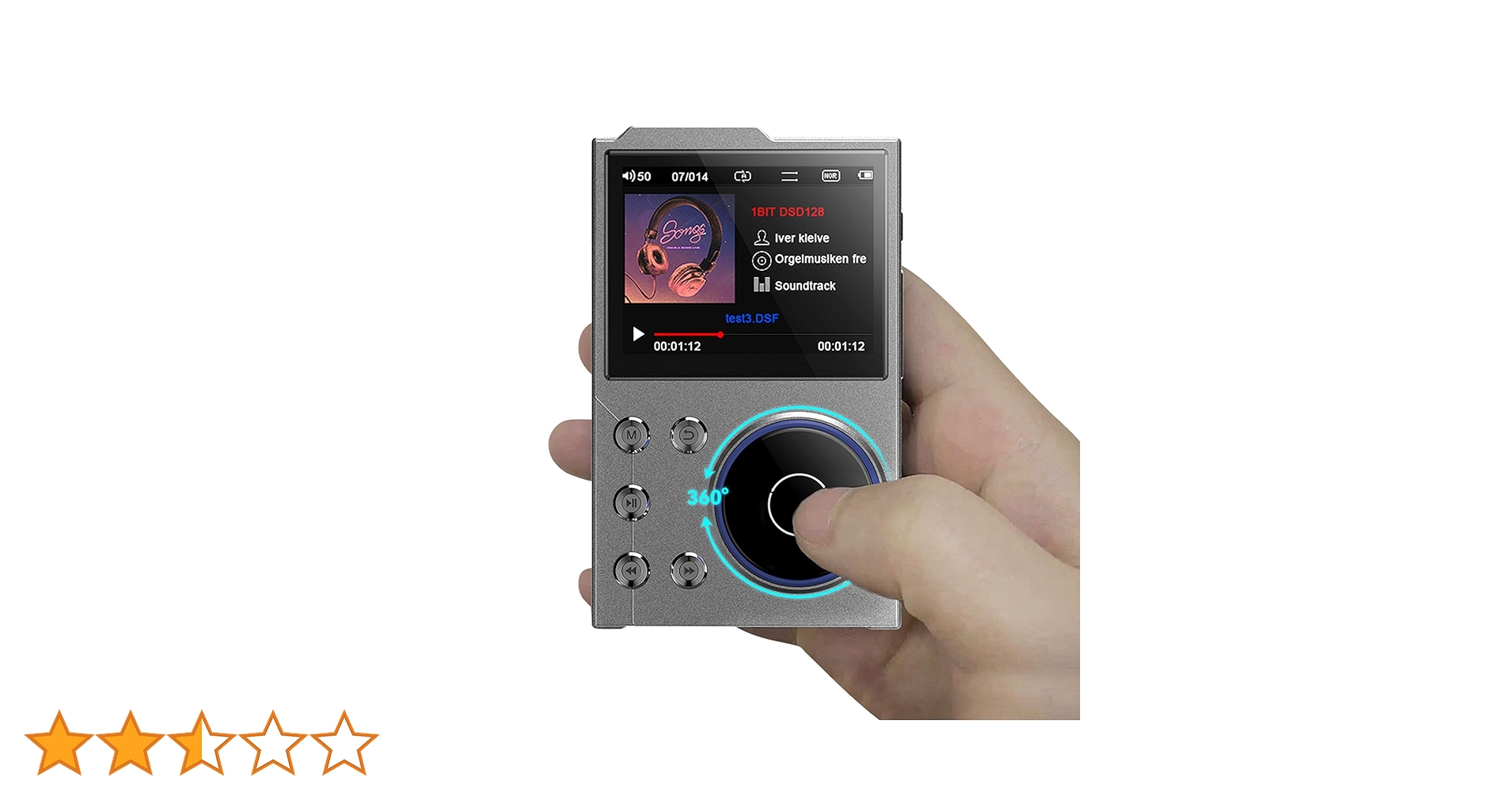 Q3 ロスレス MP3プレイヤー デジタルオーディオプレーヤー ブラック Q3 ロスレス MP3プレイヤー デジタルオーディオプレーヤー ブラック